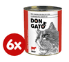 Dibaq DON GATO macskakonzerv, marha, 6x850 g
