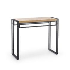 Halmar Asztal Bolivar KN1 - aranytölgy / fekete