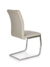 Halmar Étkező szék K228 - világos szürke / króm