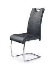 Halmar Étkező szék K211 - fekete / króm