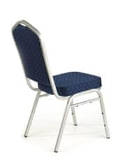 Halmar Étkező szék K66S - kék / ezüst