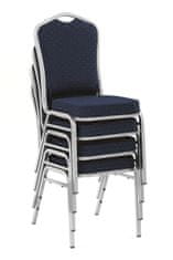 Halmar Étkező szék K66S - kék / ezüst
