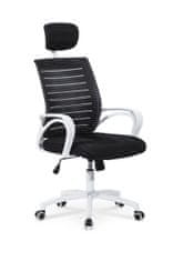 Halmar Irodai szék karfákkal Foglalat - fekete-fehér