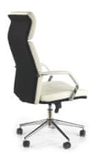 Halmar Irodai fotel karfákkal Costa - fehér fekete
