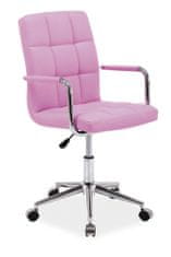 Signal Irodai szék Q-022 - rózsaszín