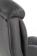 Halmar Irodai fotel karfákkal Quad - fekete