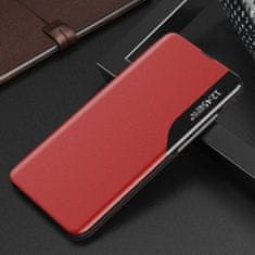 MG Eco Leather View könyv tok Xiaomi Mi 10T / Mi 10T Pro, piros