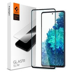 Spigen Glas.Tr Slim Full Cover üvegfólia Samsung Galaxy S20 FE, fekete