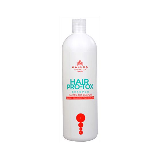 Kallos KJMN regeneráló sampon keratinnal és hialuronsavval (Hair Pro-Tox Shampoo)