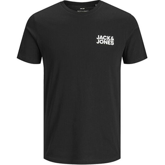 Jack&Jones Férfi póló JJECORP 12151955 Black Slim