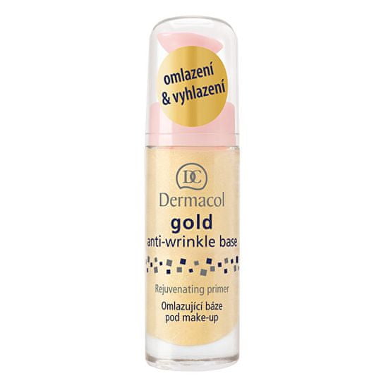 Dermacol Fiatalító smink alapozó arany (Gold Anti-Wrinkle Base)