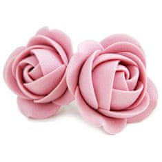 Troli Régi rózsaszín virág bedugós fülbevaló