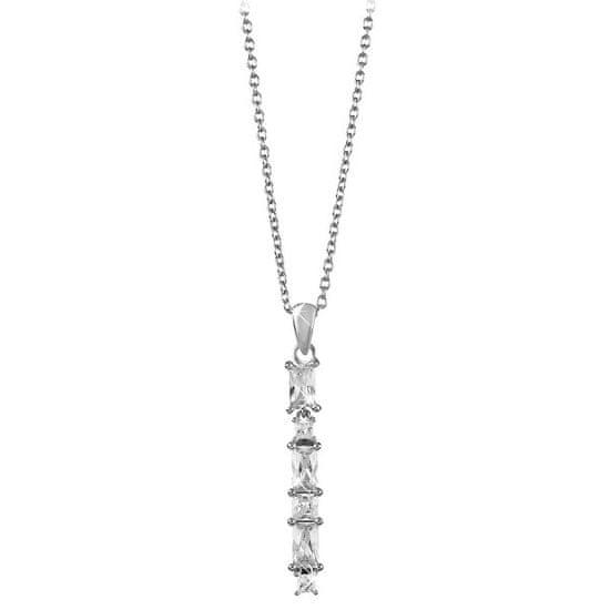 Silver Cat Csillogó nyaklánc cirkónium kövekkel SC304 (lánc, medál)
