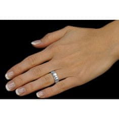 Silvego Ezüst karikagyűrű nőknek Amora QRALP130W (Kerület 55 mm)