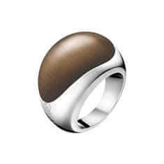 Calvin Klein Acél gyűrű kővel Ellipse KJ3QCR0201 (Kerület 52 mm)