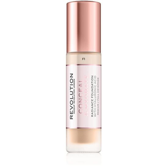 Makeup Revolution Conceal & Hydrate (Radiance Foundation) könnyű hidratáló smink 23 ml