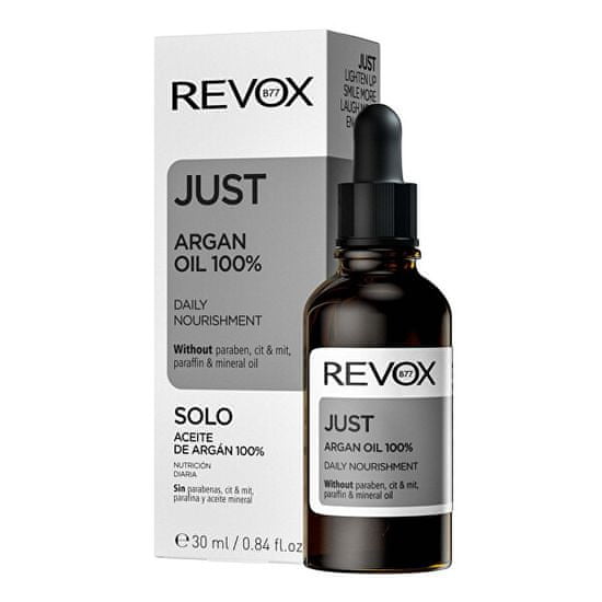 Revox 100% -ban természetes argán olajjal Just (Daily Nourishment) 30 ml ml
