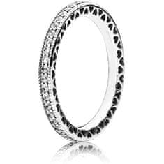 Pandora Romantikus gyűrű kristályokkal 190963CZ (Kerület 54 mm)