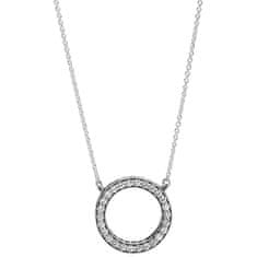 Pandora Ezüst nyaklánc kristály medállal 590514CZ-45