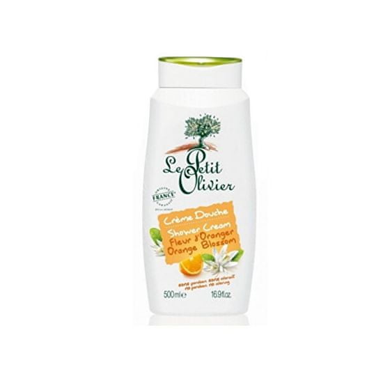 Le Petit Olivier Narancsvirág gyengéd krémtusfürdő (Shower Cream) 500 ml
