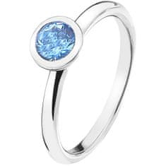 Hot Diamonds Ezüst gyűrű Emozioni Scintilla Blue Peace ER022 (Kerület 56 mm)