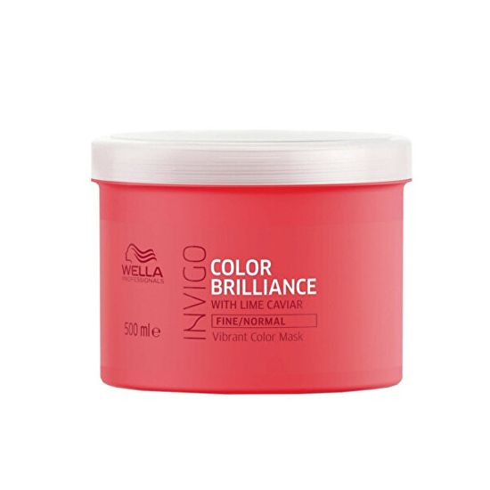 Wella Professional Maszk vékonyszálú festett hajra Invigo Color Brilliance (Vibrant Color Mask)