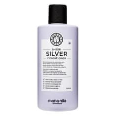 Maria Nila Hidratáló kondicionáló a sárga hajszín semlegesítésére Sheer Silver (Conditioner) (Mennyiség 100 ml)