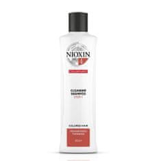 Sampon vékonyszálú, és jelentősen ritkuló festett hajra System 4 (Shampoo Cleanser System 4) (Mennyiség 300 ml)