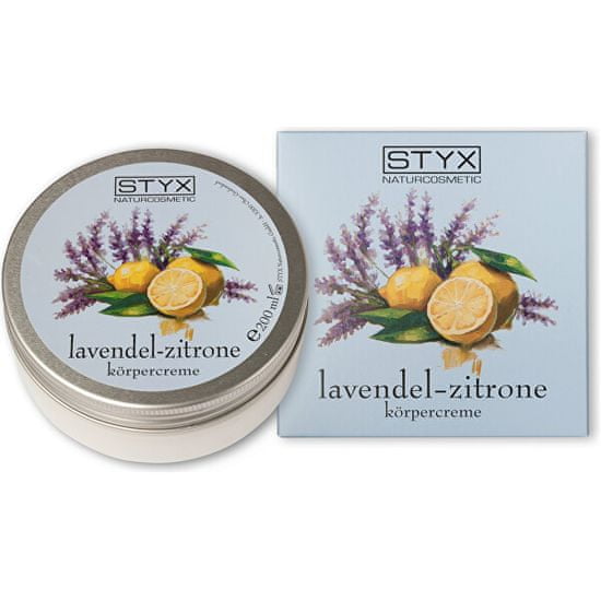 Styx Naturcosmetic Testápoló krém Levendula - Citrom (Body Cream)