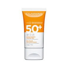 Clarins Mattító fényvédő krém arcra SPF 50+ (Dry Touch Sun Care Cream) 50 ml