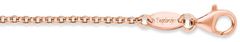 Engelsrufer Rózsaszín aranyozott ezüst lánc Rolo ERN-R (Hossz 60 cm)