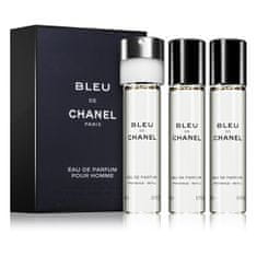 Chanel Bleu De Chanel - EDP utántöltő (3 x 20 ml)