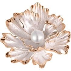 JwL Luxury Pearls Egyedi 2 az 1-ben virágos bross igazgyönggyel JL0573