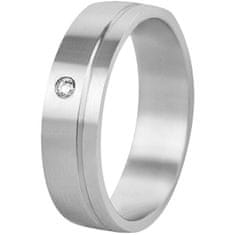 Beneto Női acél gyűrű kristállyal SPD06 (Kerület 62 mm)