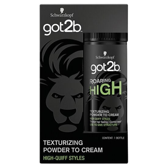 got2b Textúraló púder a vastagabb haj érzéséhez Roaring High (Texturizing Powder To Cream) 15 g