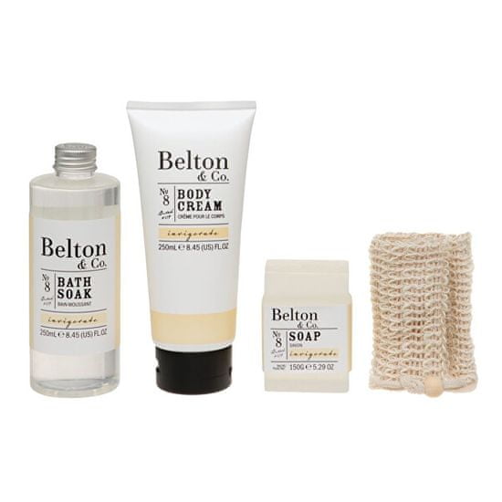 Belton & Co. Bőrápoló ajándékszett Invigorate No. 8