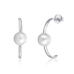 JwL Luxury Pearls Ezüst fülbevaló valódi gyönggyel JL0617