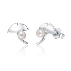 JwL Luxury Pearls Ginkgo gyöngy fülbevaló JL0619
