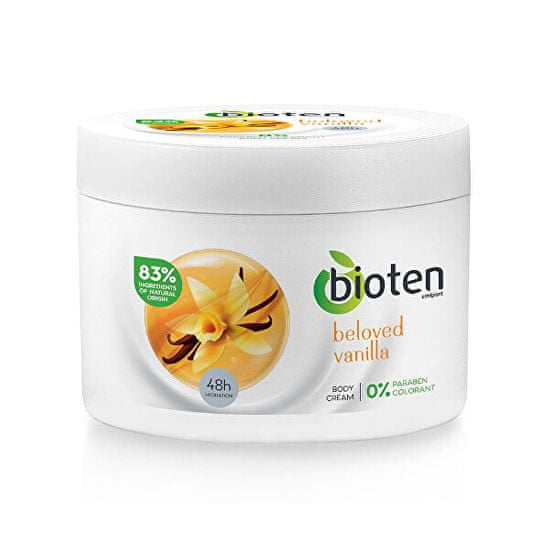 Bioten Hidratáló testápoló krém vanília Beloved Vanilla (Body Cream) 250 ml
