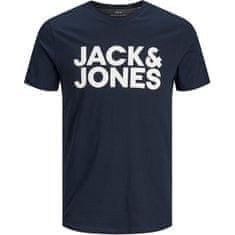 Jack&Jones Férfi póló JJECORP 12151955 Navy Blazer Slim (méret XL)