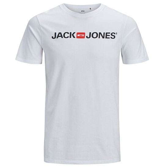 Jack&Jones Férfi póló JJECORP 12137126 White
