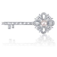 JwL Luxury Pearls Kulcs alakú bross 2 az 1 -ben JL0663