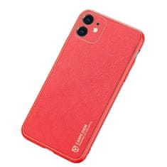 Dux Ducis Yolo bőr tok iPhone 12 mini, piros