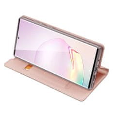 Dux Ducis Skin Pro bőr könyvtok Samsung Galaxy Note 20, rózsaszín