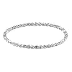 Troli Minimalista acél gyűrű Silver (Kerület 52 mm)