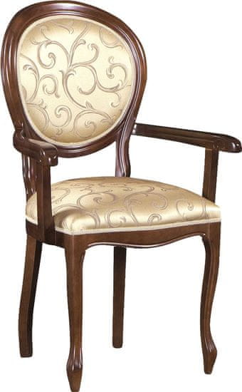 Taranko Falusias étkező szék Fotel RÓL RŐL - új anya / barna mintás (A4 0904)