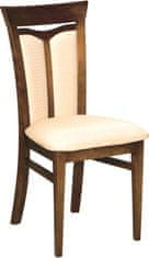 Taranko Falusias étkező szék Egy szék W-04 - új anya / krém minta (A4 0502)