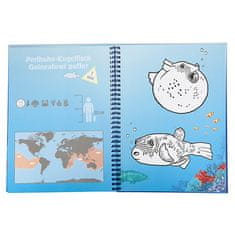 Dino World Kifestőkönyv | Víz alatti világ kifestőkönyv, 7x fix