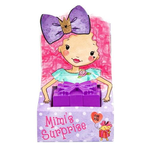 Princess Mimi Mimi meglepetése - oldódoboz meglepetéssel, lila