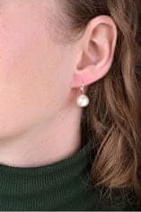Troli Elegáns gyöngy fülbevalók Pearl Grey 71106.3